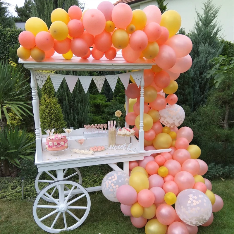 Svatební bezlepkový sweet bar a makronky