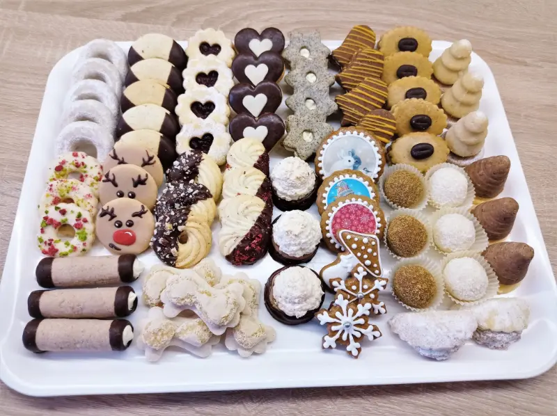 Výběr vánočního cukroví MIvCakes
